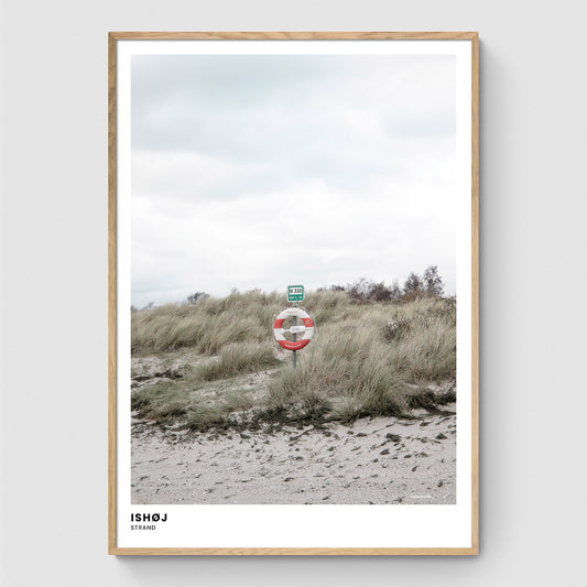 Redningskrans på stranden