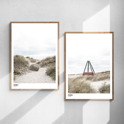 Plakatset: Am Strand