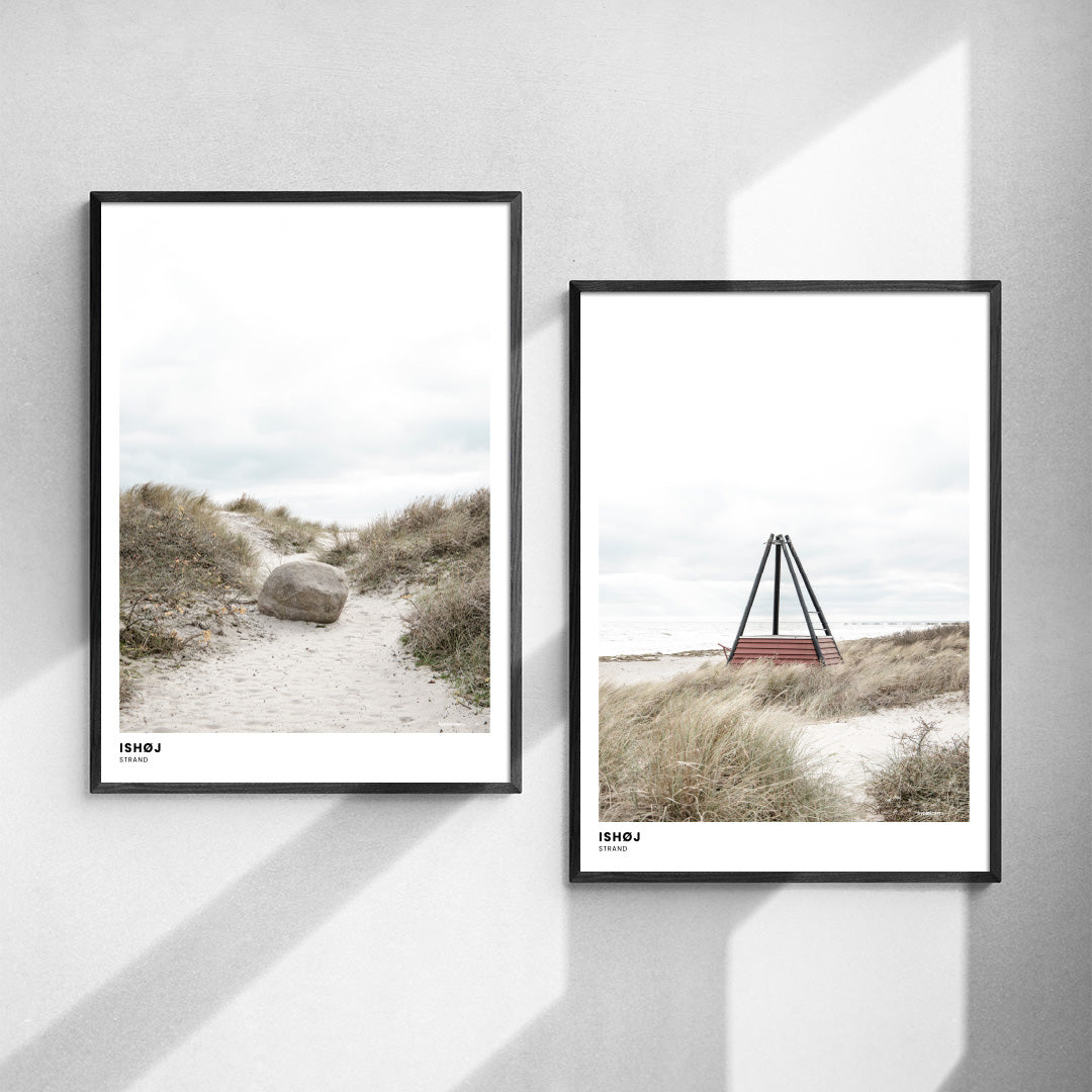 Plakatset: Am Strand