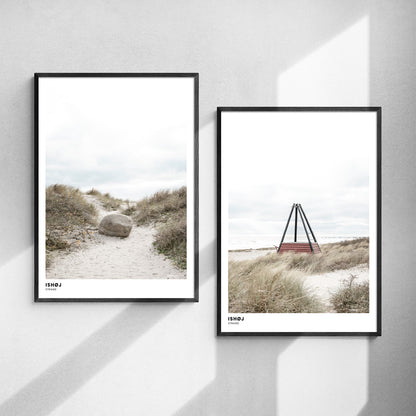 Plakatset: Am Strand