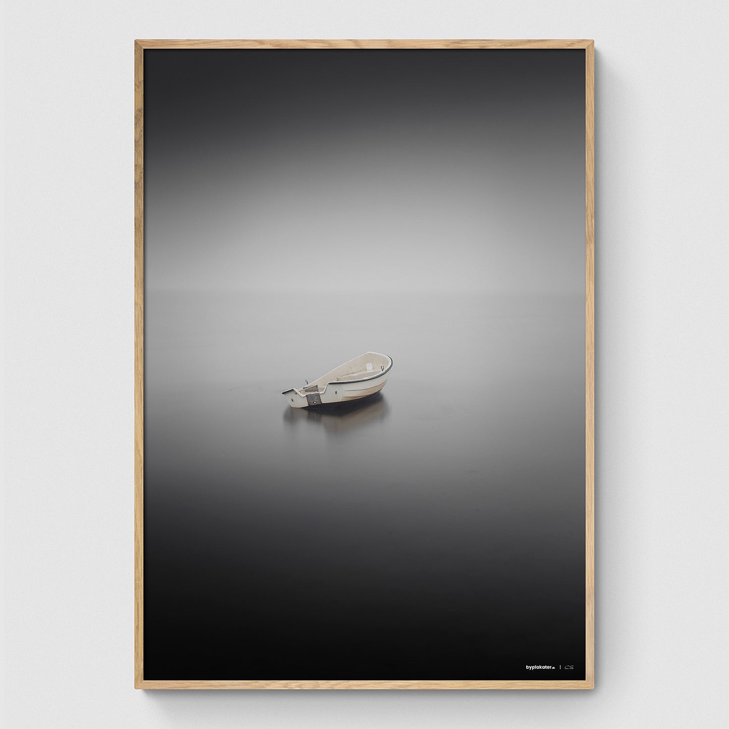 Jolle i vandet ved Rærup