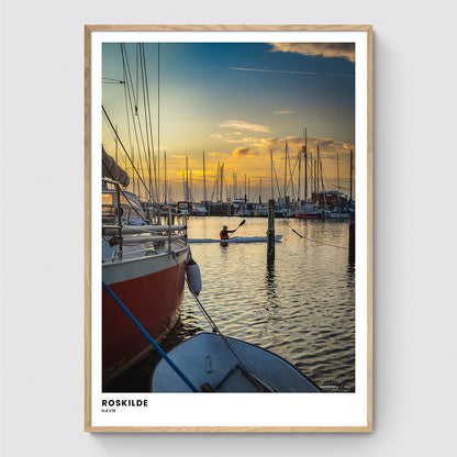 Kajak i Roskilde Havn