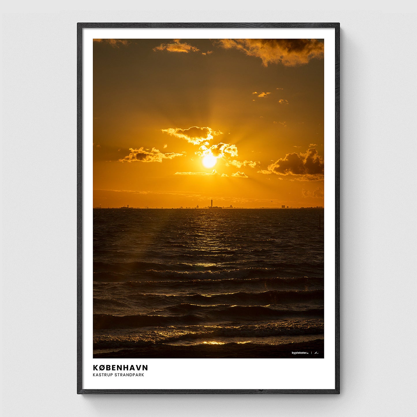 Solopgang ved Kastrup Strandpark