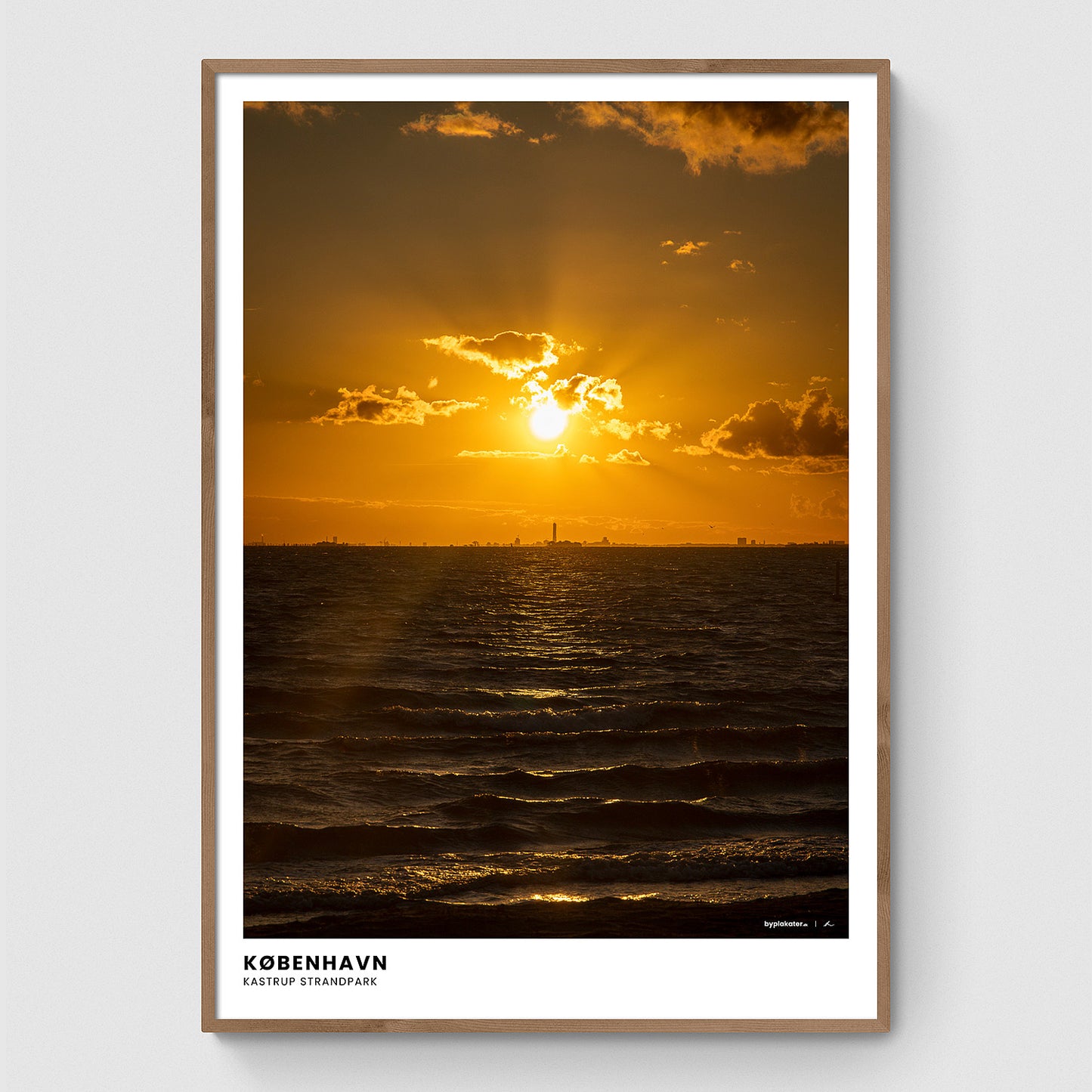 Solopgang ved Kastrup Strandpark