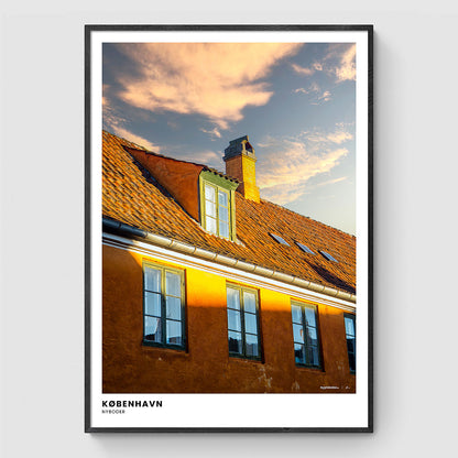 Solnedgang over Nyboder