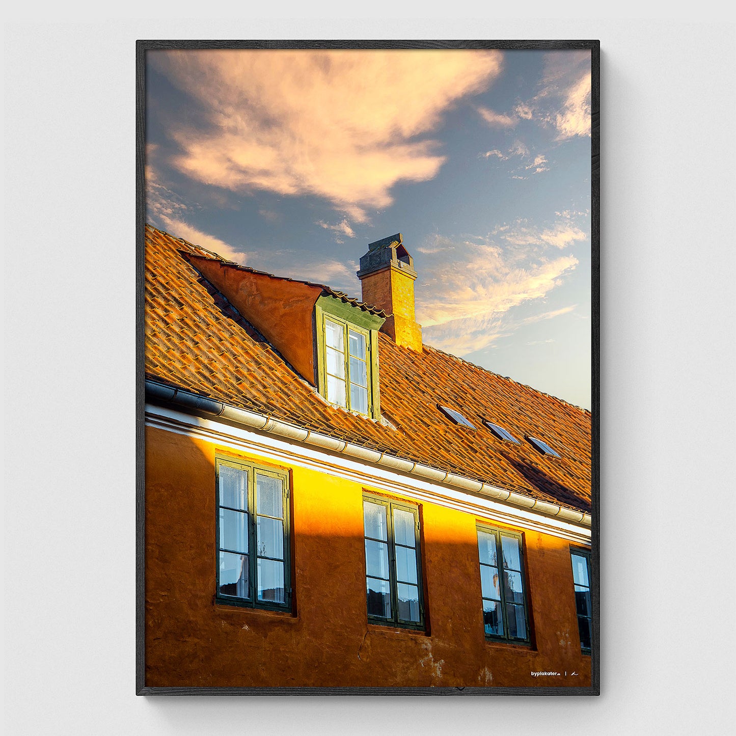 Solnedgang over Nyboder