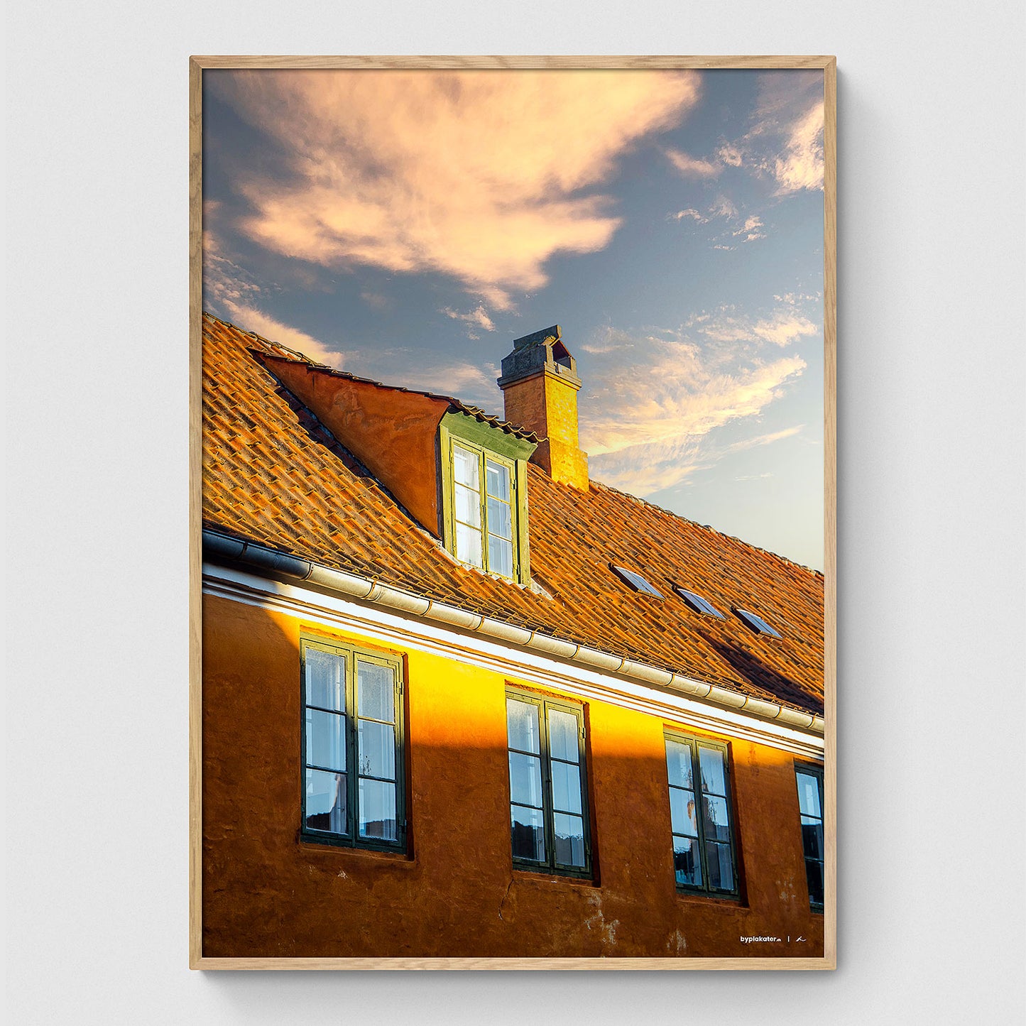 Solnedgang over Nyboder