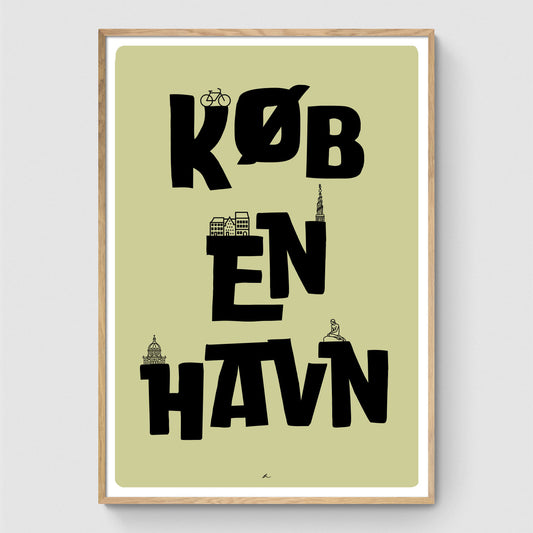 København tekst plakat II