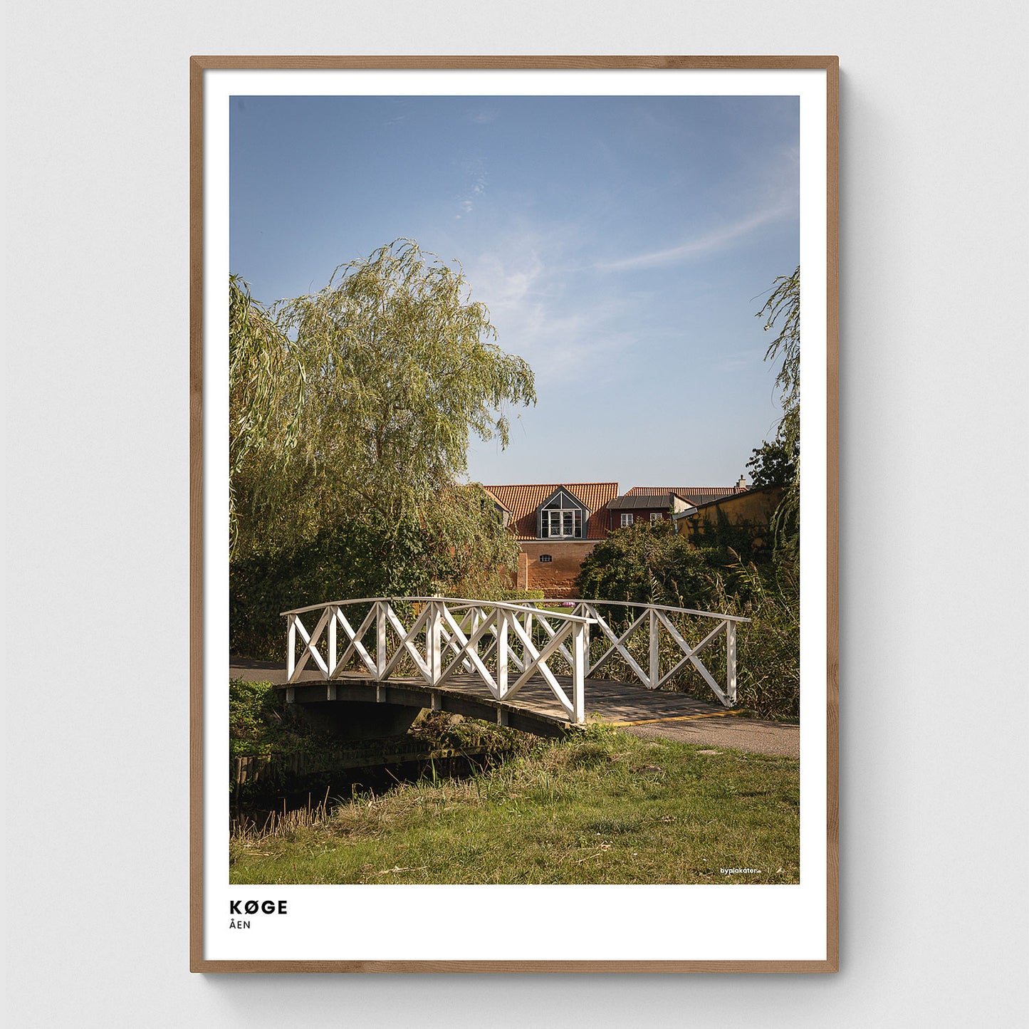 Hvid bro ved Køge å