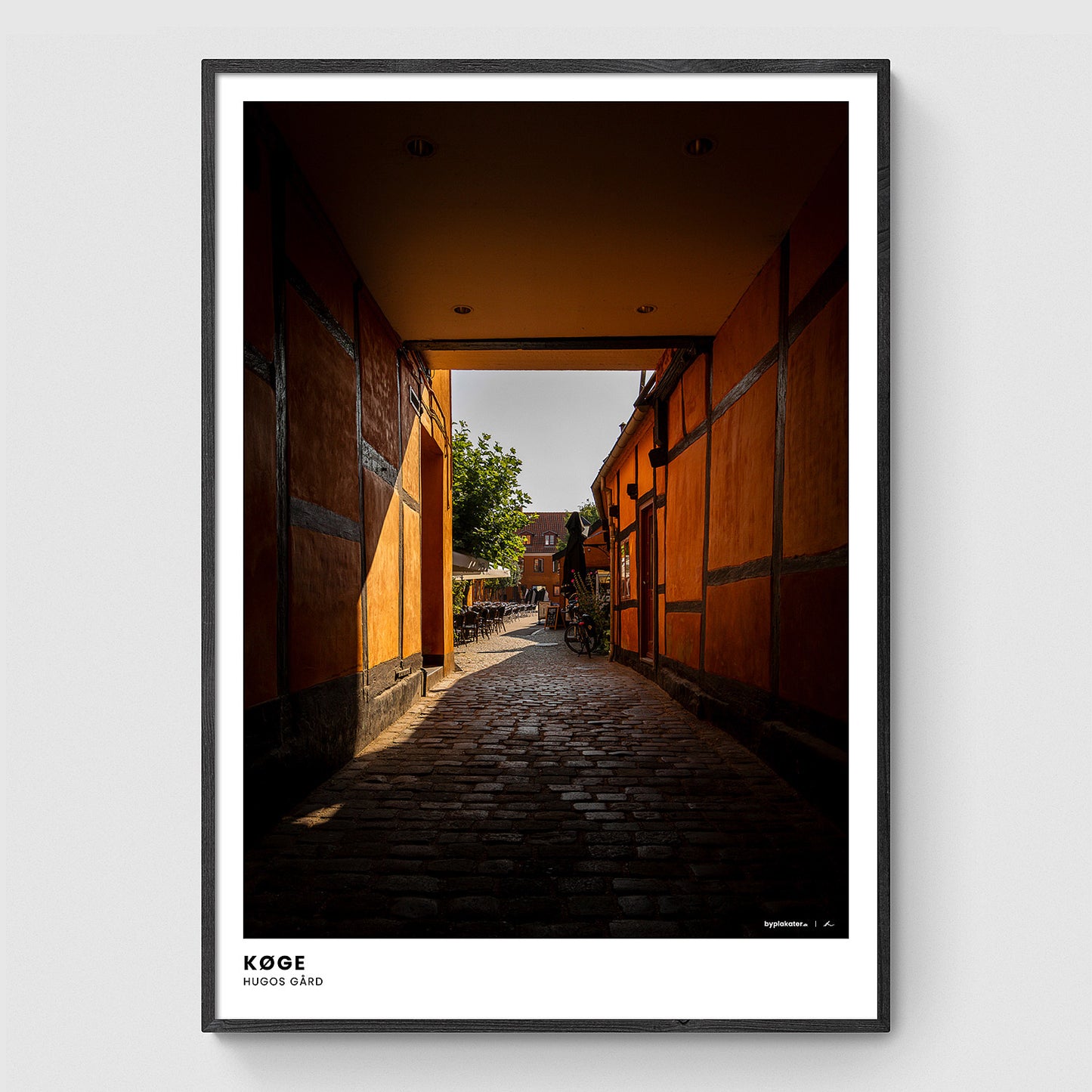 Indgangen til Hugos Gård