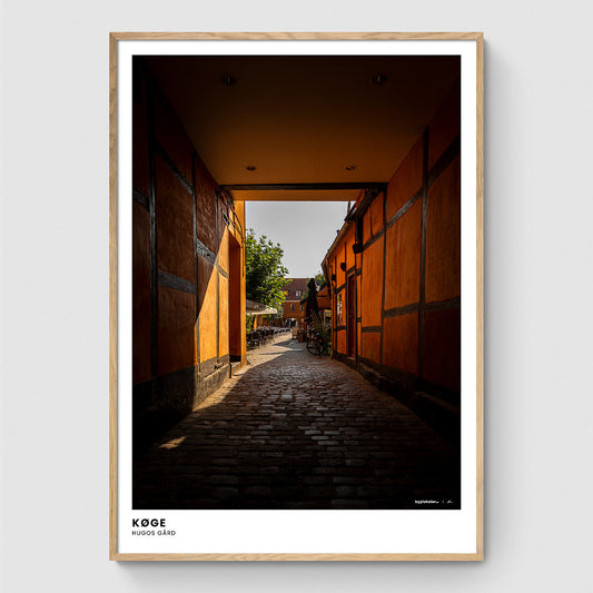 Indgangen til Hugos Gård