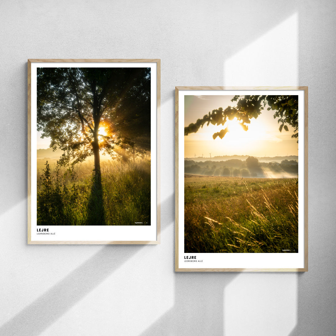 Plakatsæt: Solopgang