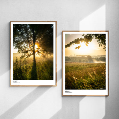 Plakatsæt: Solopgang