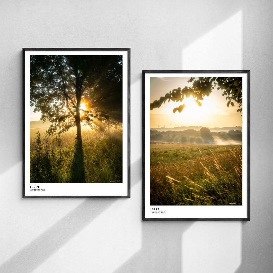 Plakatsæt: Solopgang