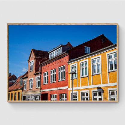 Charmante alte Häuser in Præstø