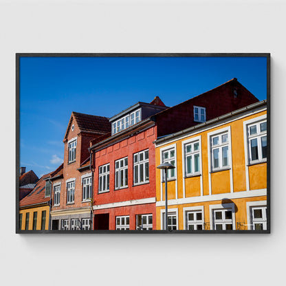 Charmante alte Häuser in Præstø