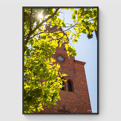 Die Uhr der St.-Nikolai-Kirche