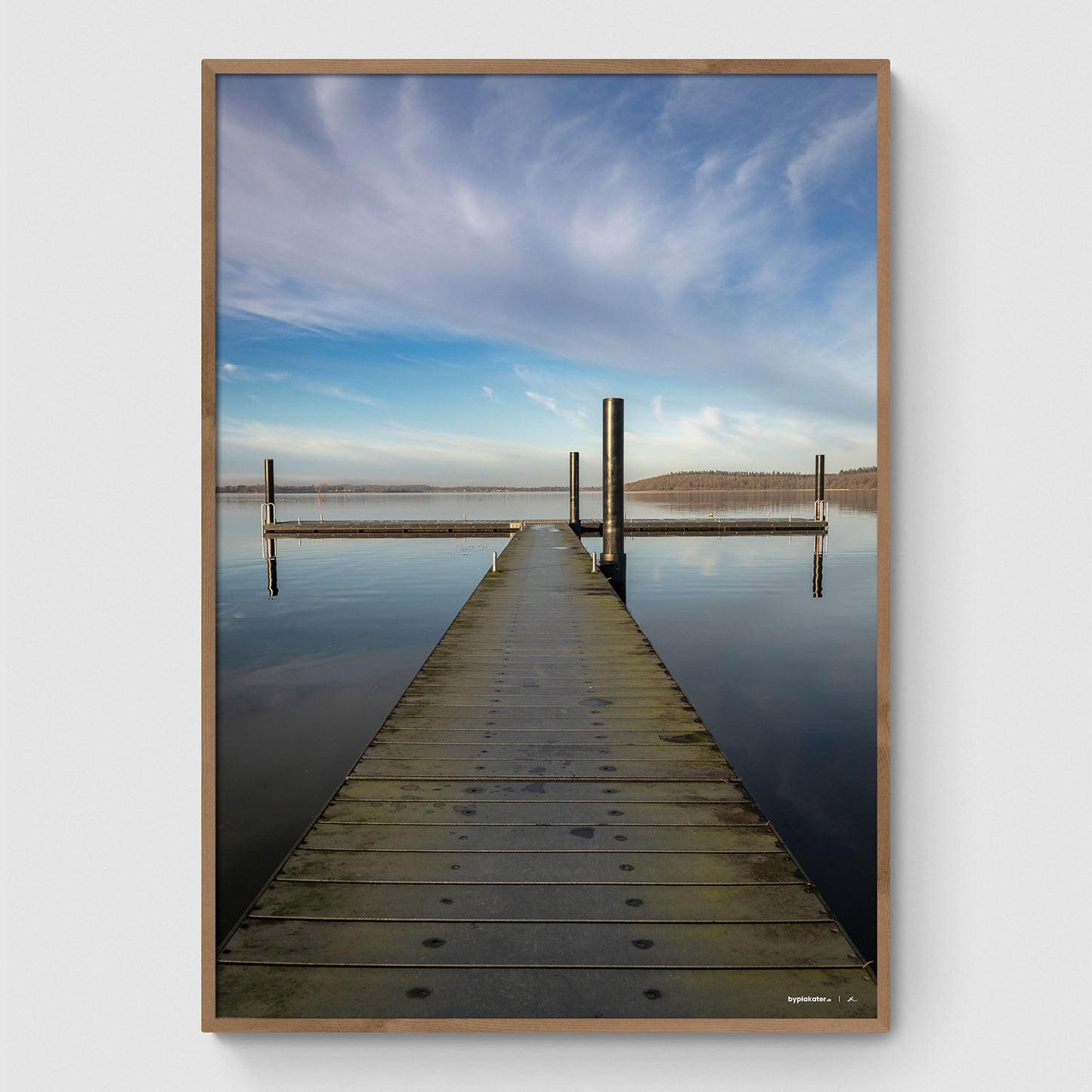 Stille vand ved badebroen II