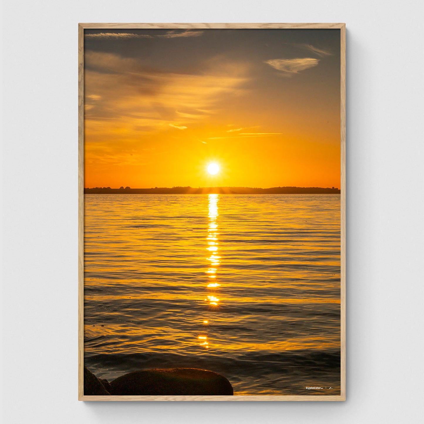 Solnedgang over Roskilde Fjord II