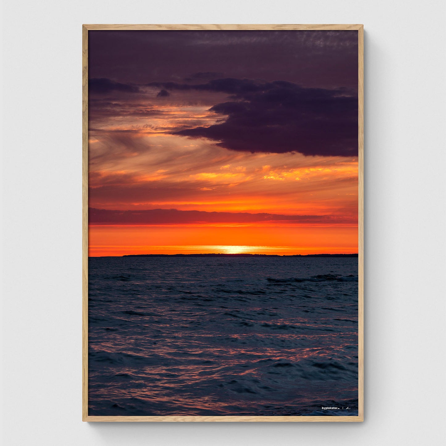 Solnedgang ved Bjerge Sydstrand II