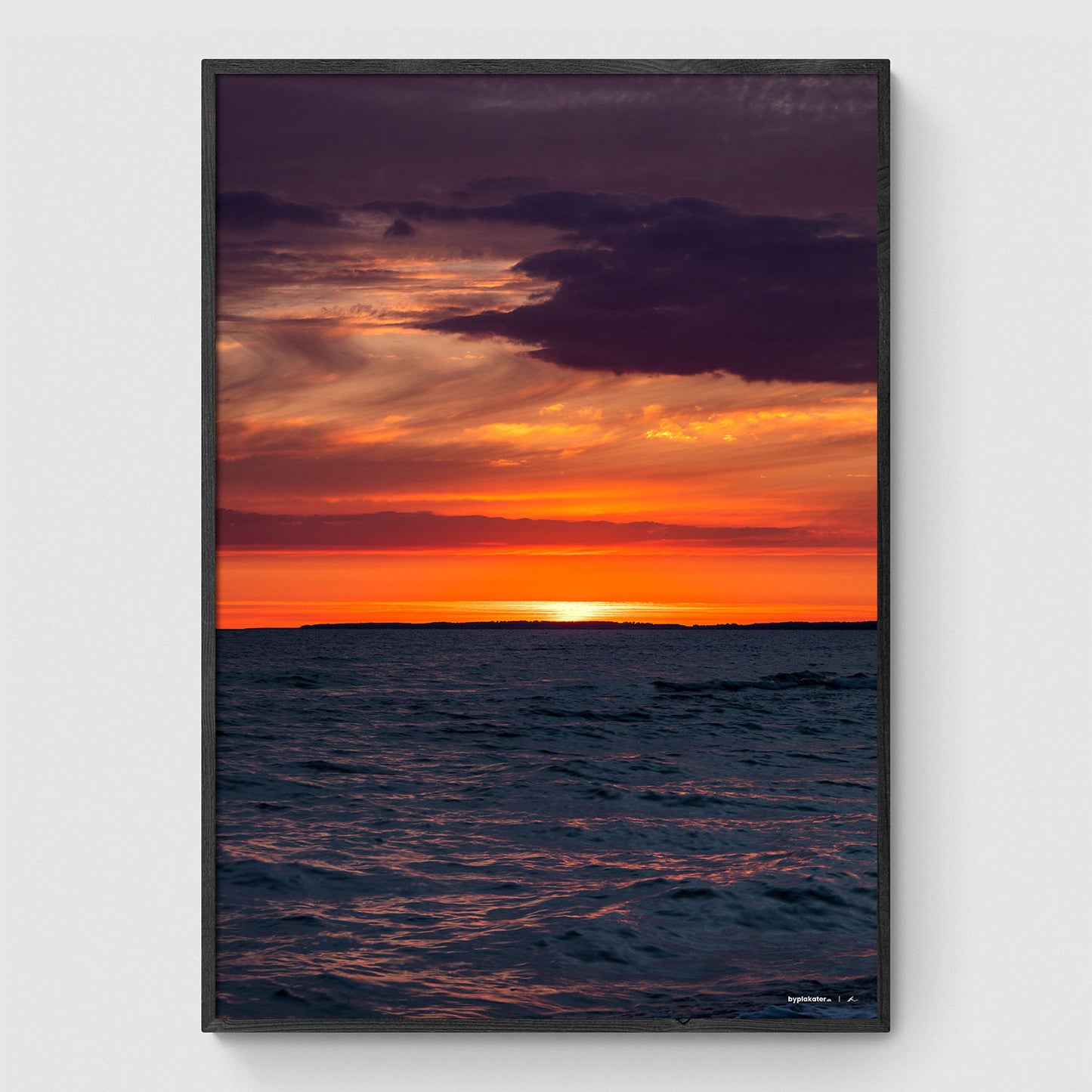 Solnedgang ved Bjerge Sydstrand II