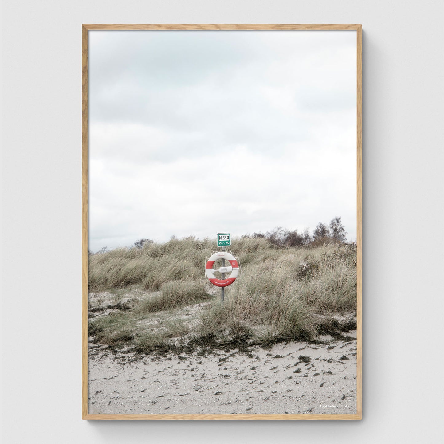 Redningskrans på stranden