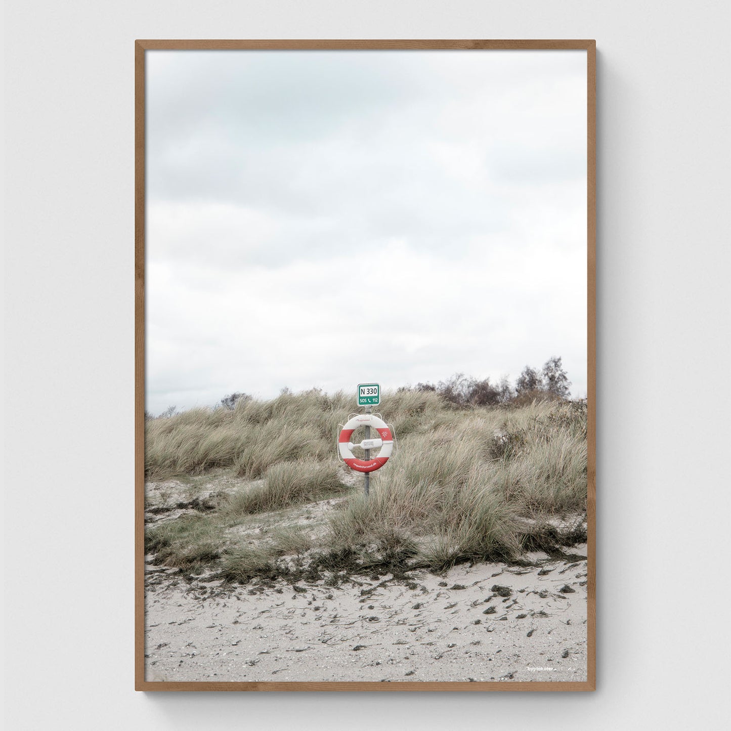 Redningskrans på stranden