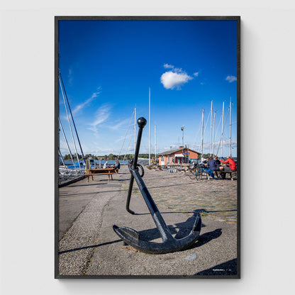 Anker im Hafen von Præstø