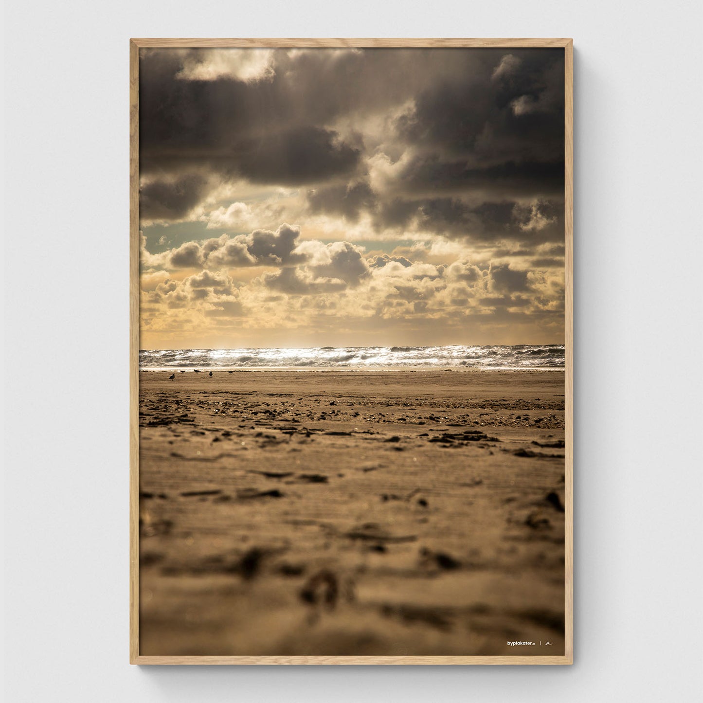 Solnedgang over Vejers Strand