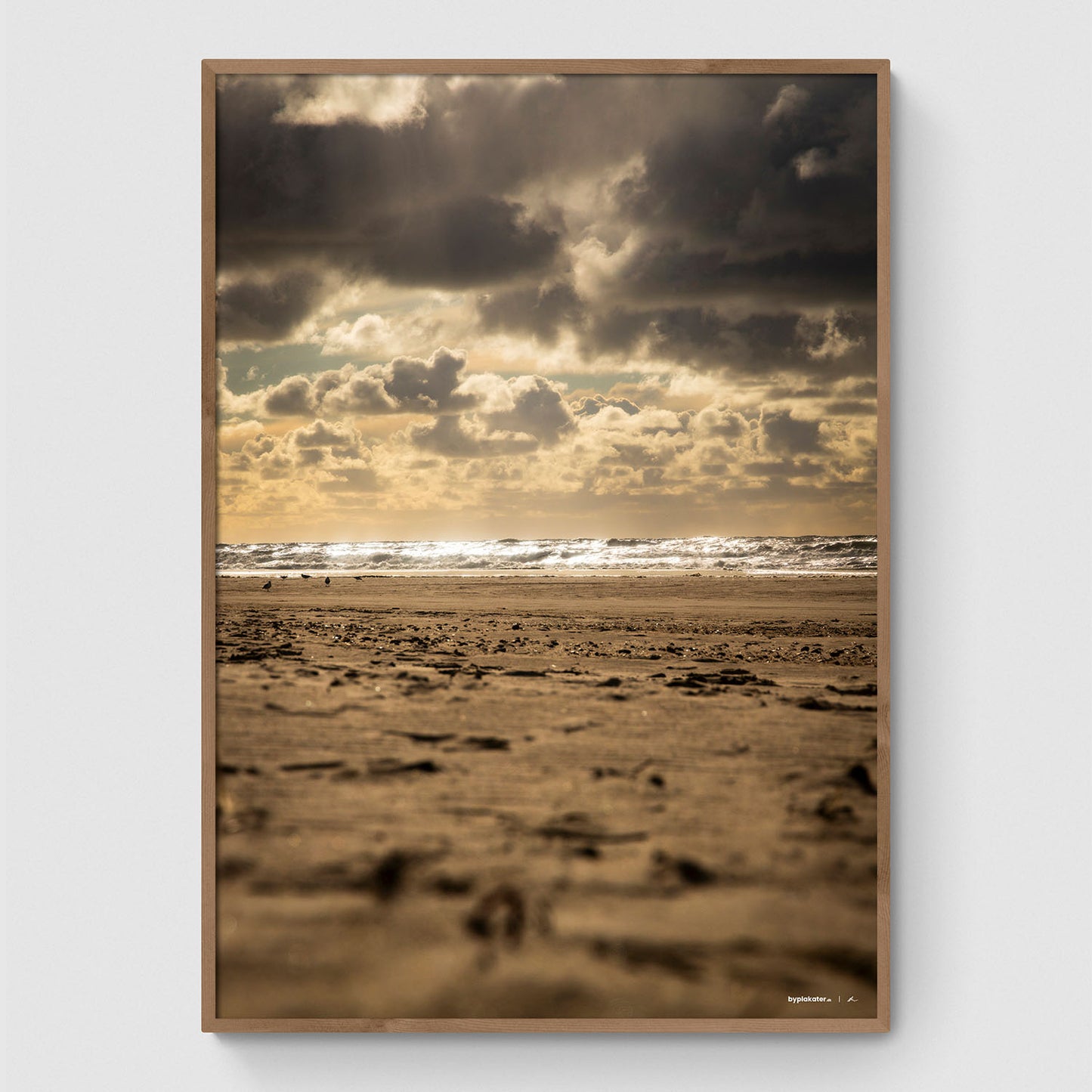 Solnedgang over Vejers Strand