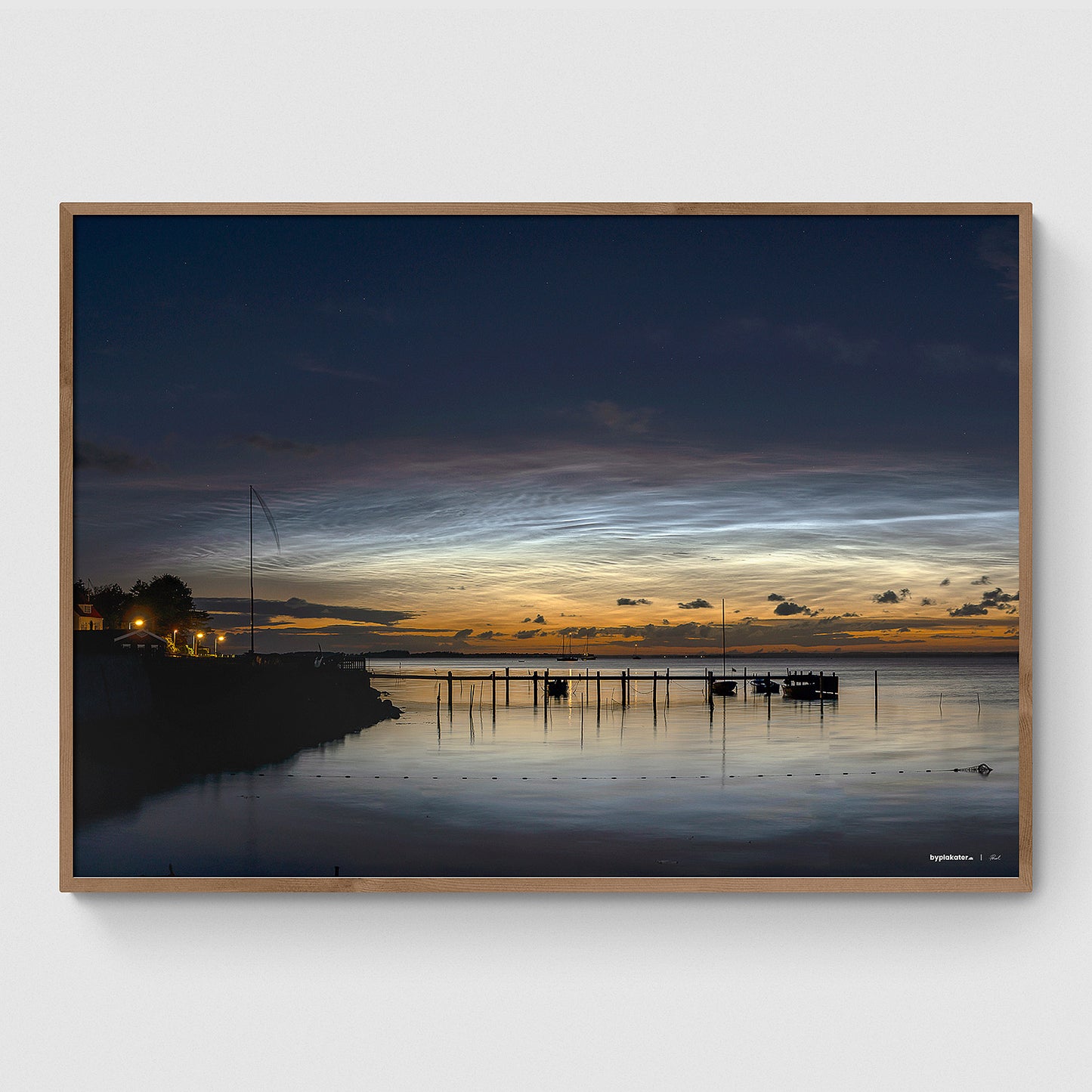 Nattehimmel over Østerled Bådelaug