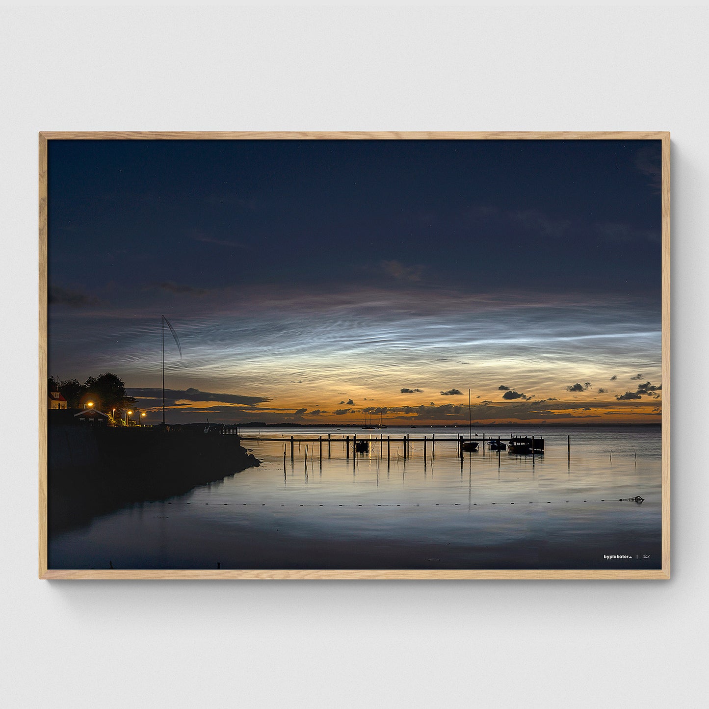 Nattehimmel over Østerled Bådelaug