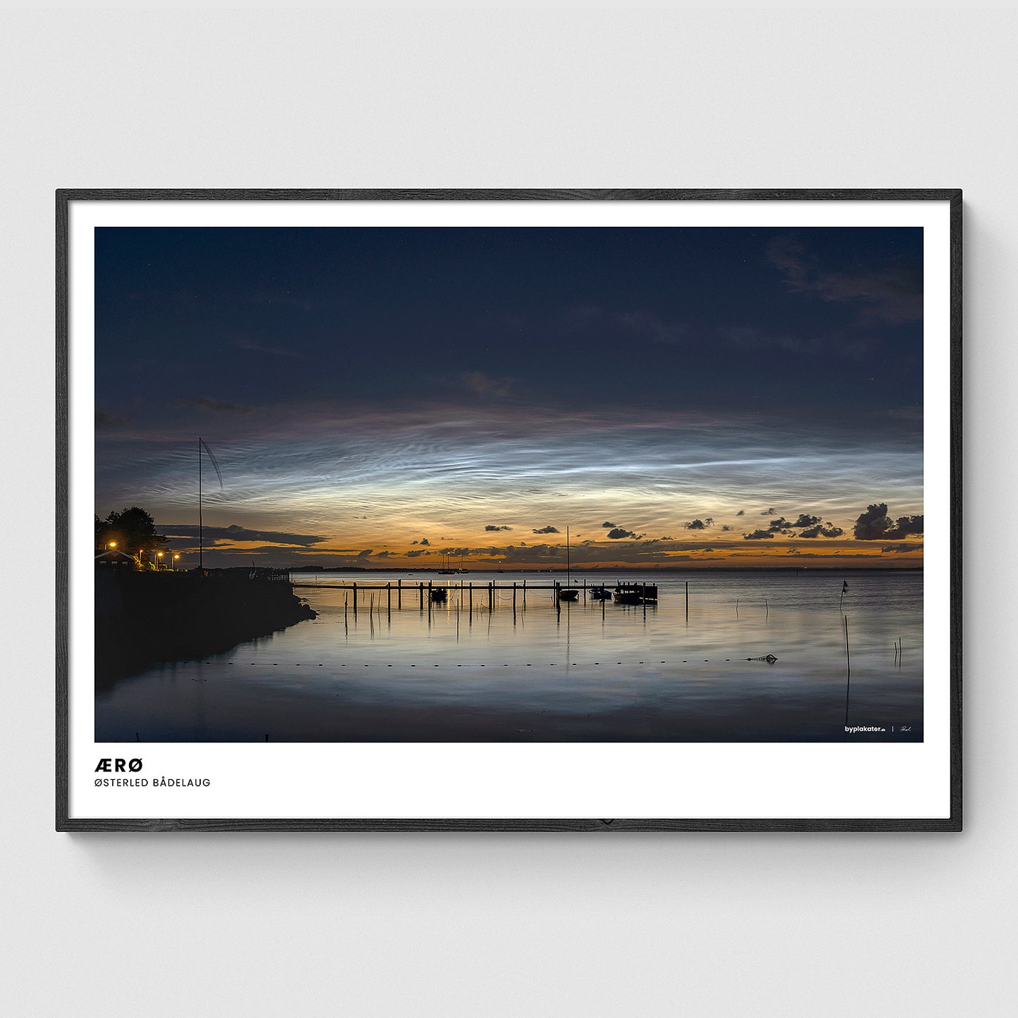 Nattehimmel over Østerled Bådelaug