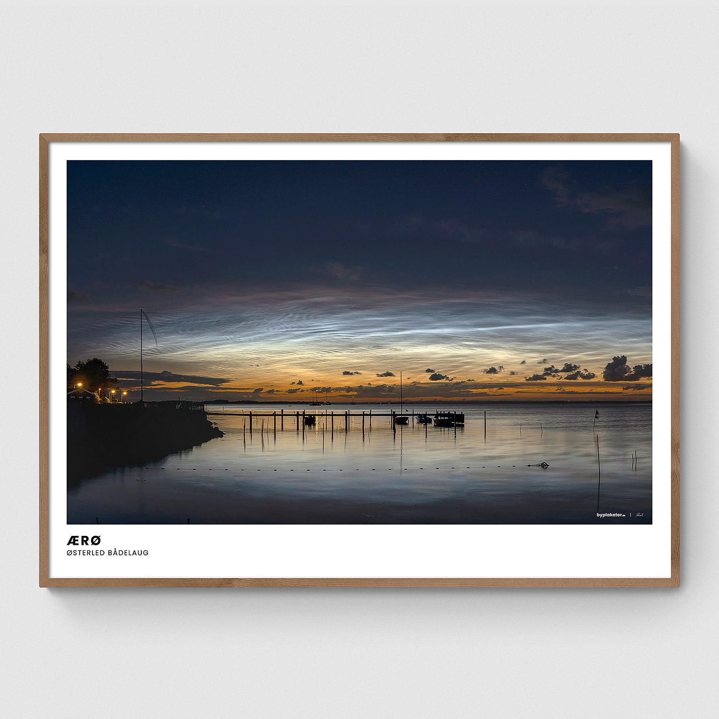 Nattehimmel over Østerled Bådelaug