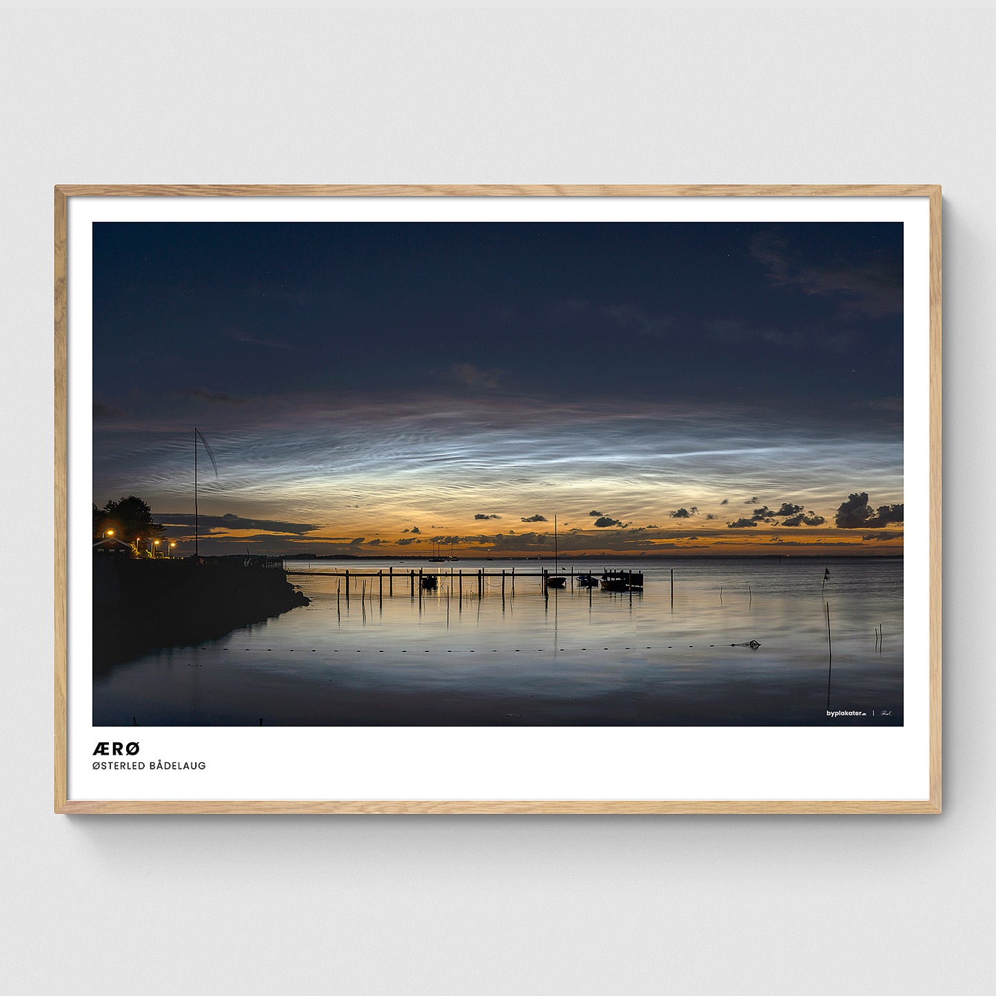 Nattehimmel over Østerled Bådelaug