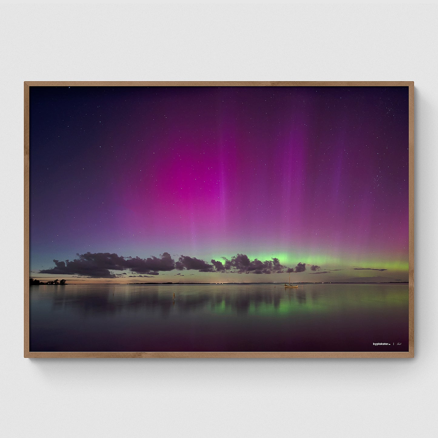 Nordlys over Strandvejen