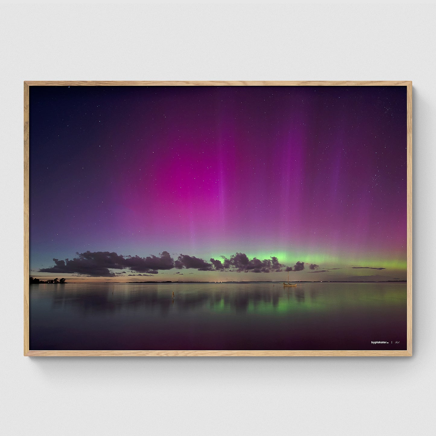 Nordlys over Strandvejen