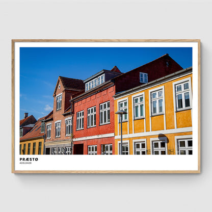 Charmante alte Häuser in Præstø