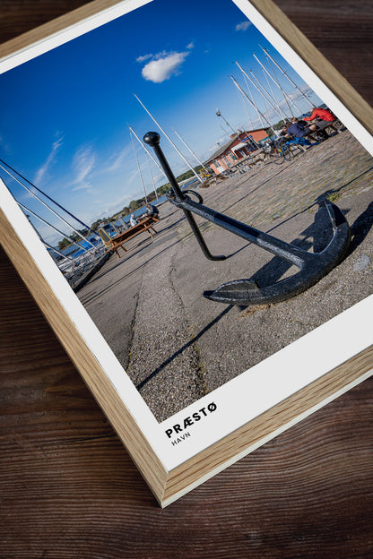 Anker im Hafen von Præstø