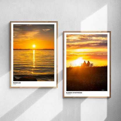 Plakatsæt: Solnedgang