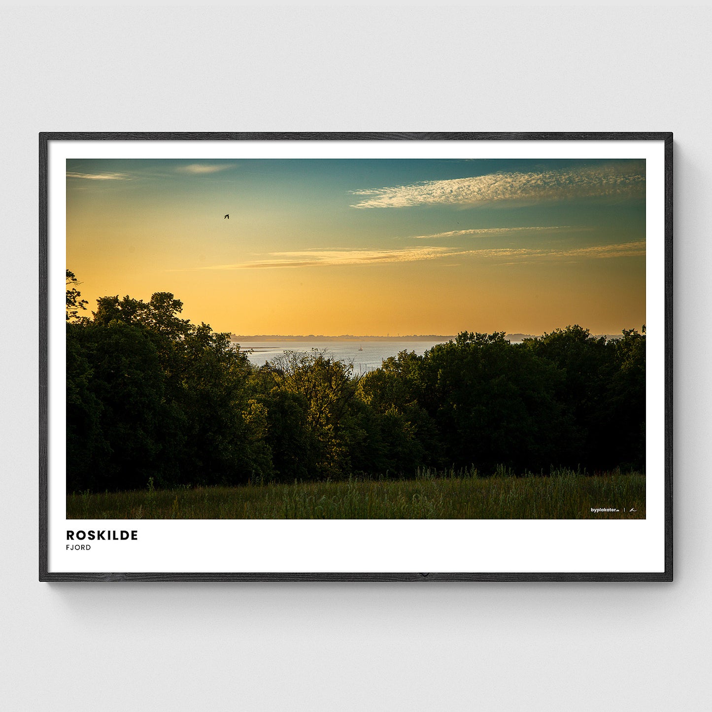 Roskilde Fjord i horisonten