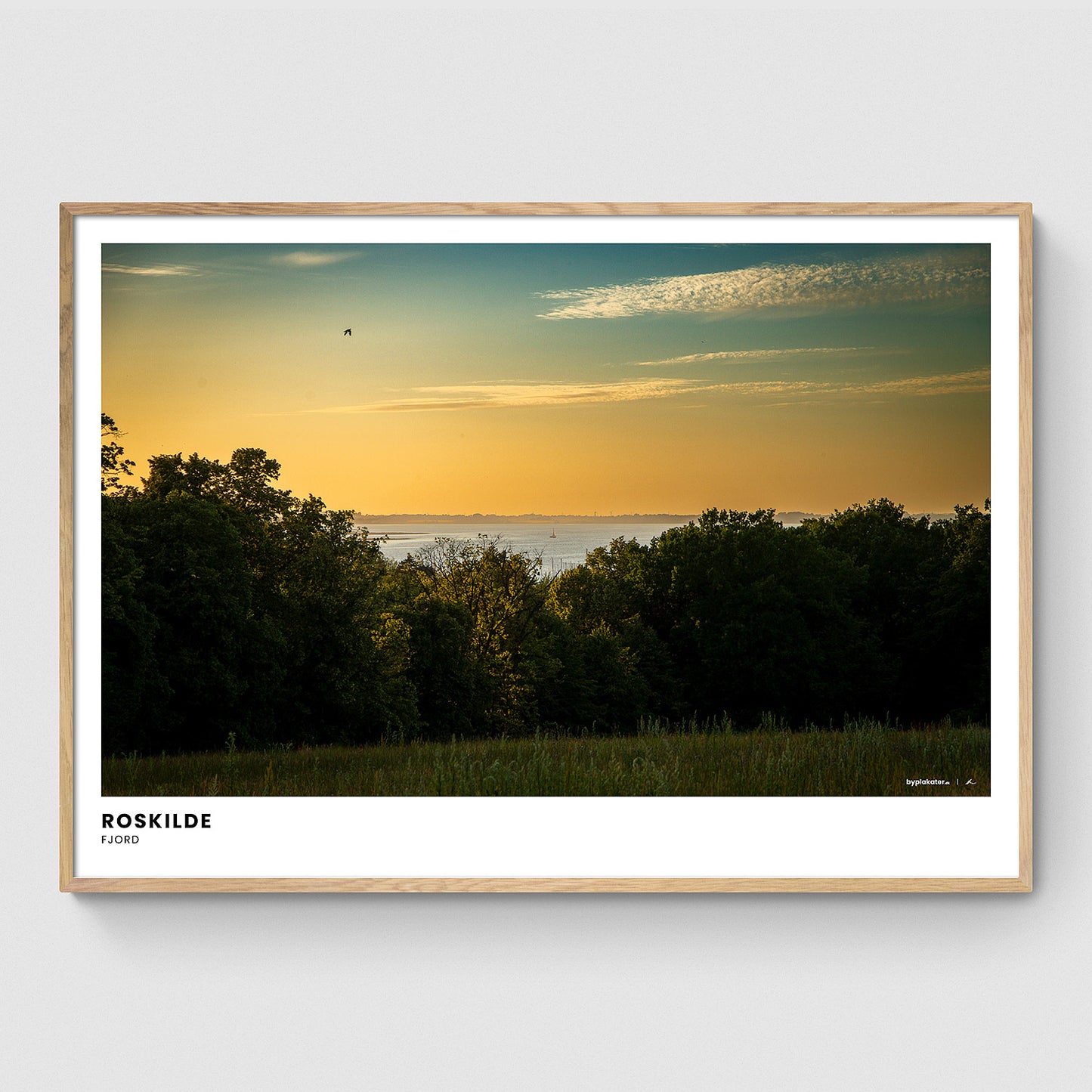 Roskilde Fjord i horisonten