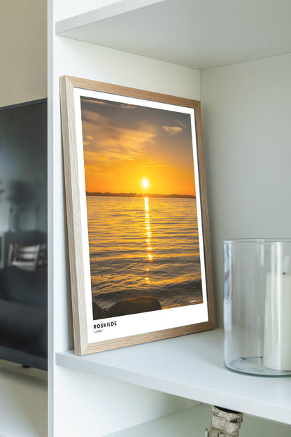 Solnedgang over Roskilde Fjord II