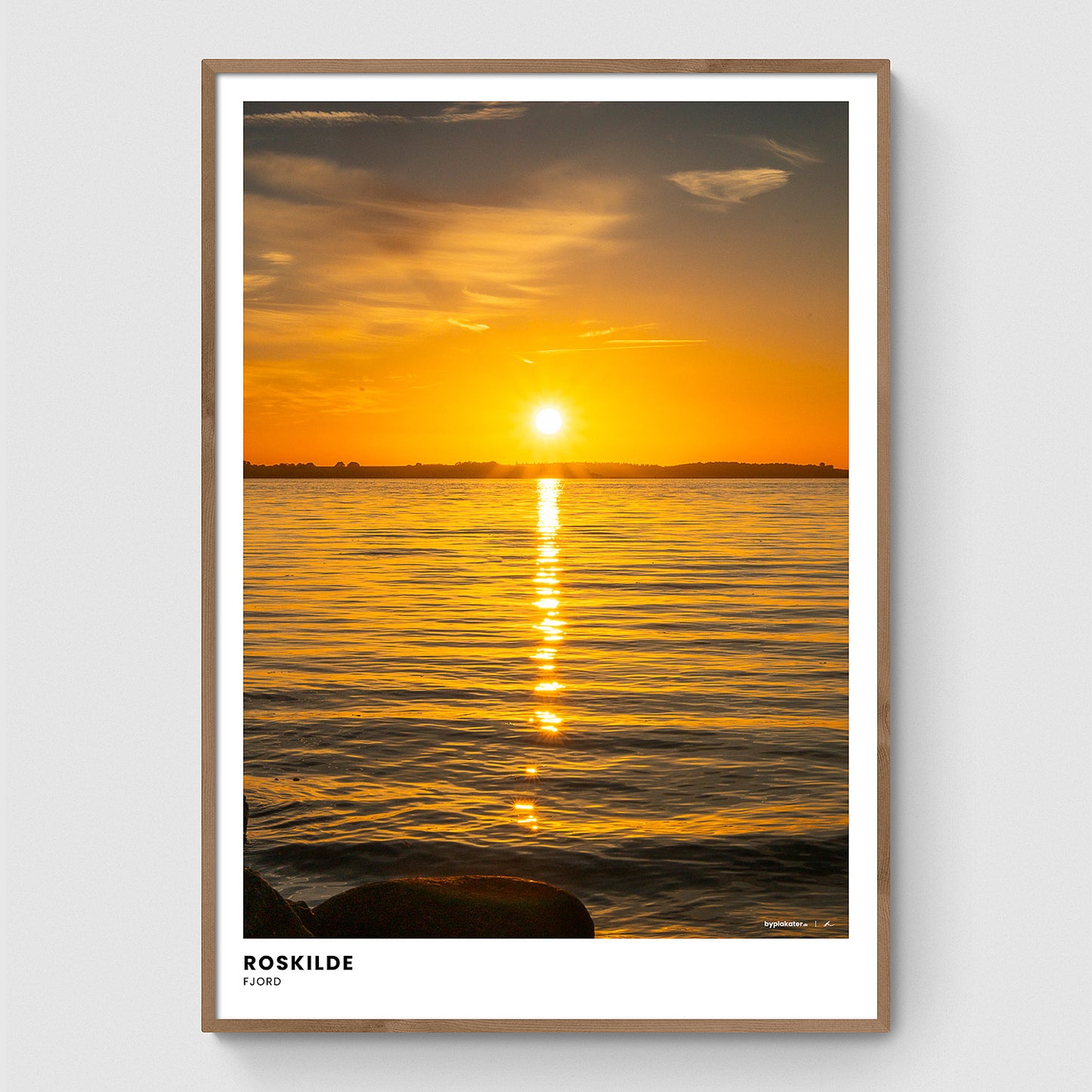 Solnedgang over Roskilde Fjord II