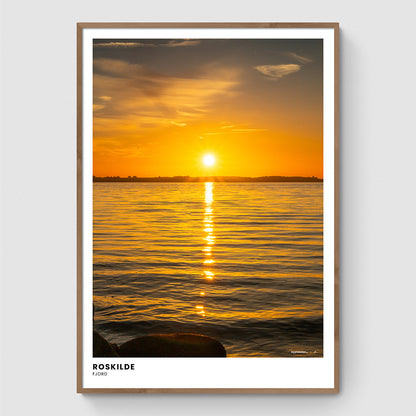 Solnedgang over Roskilde Fjord II