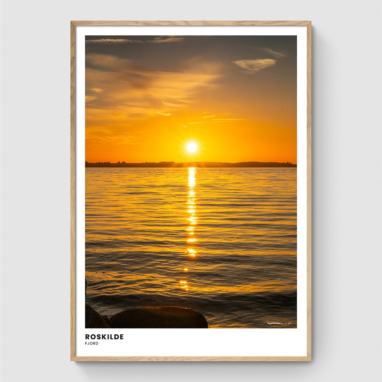 Solnedgang over Roskilde Fjord II