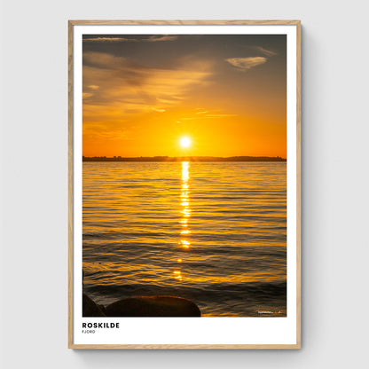 Solnedgang over Roskilde Fjord II