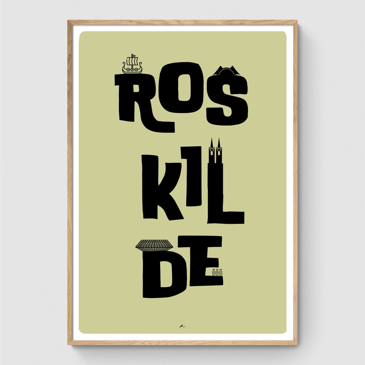 Roskilde tekst plakat II