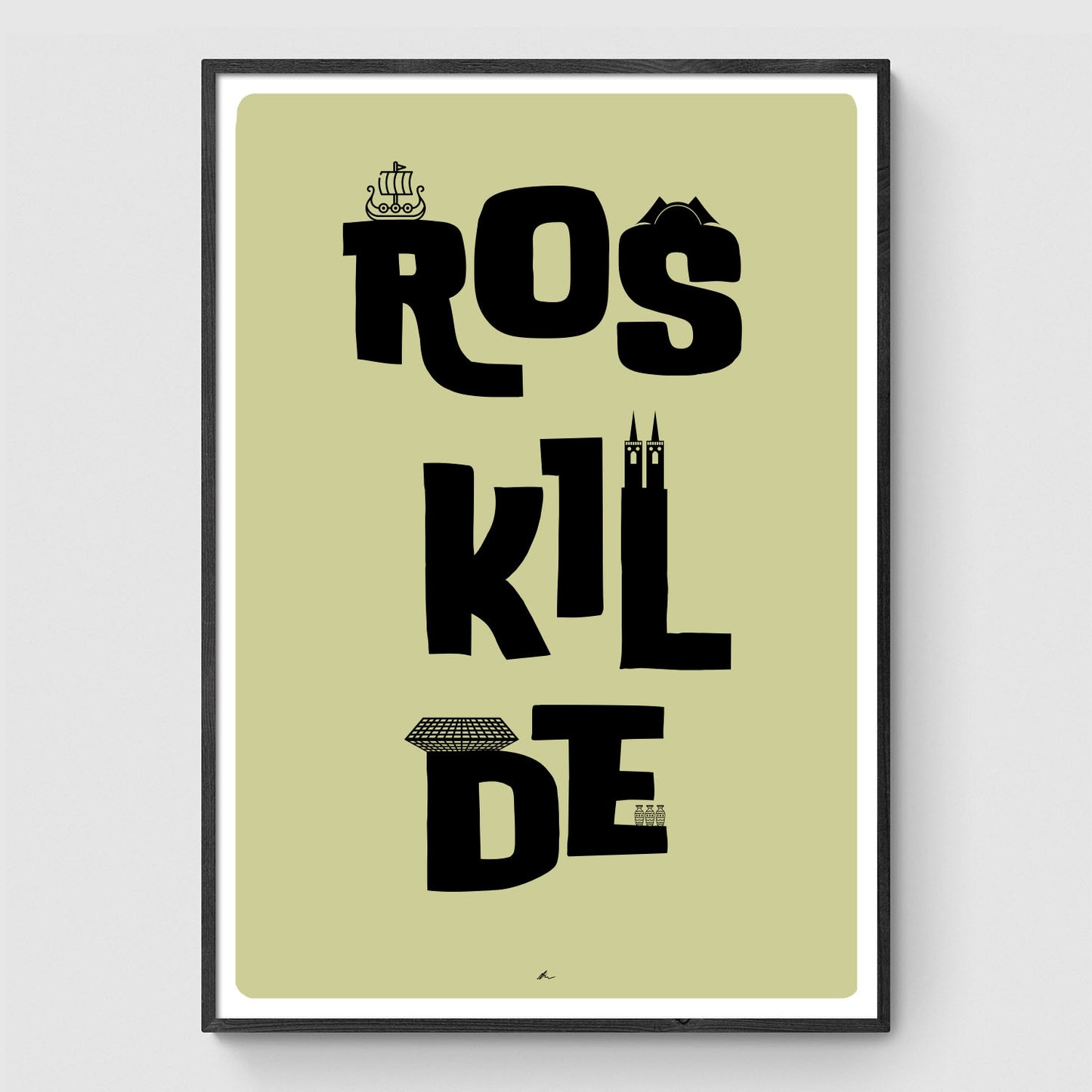 Roskilde tekst plakat II