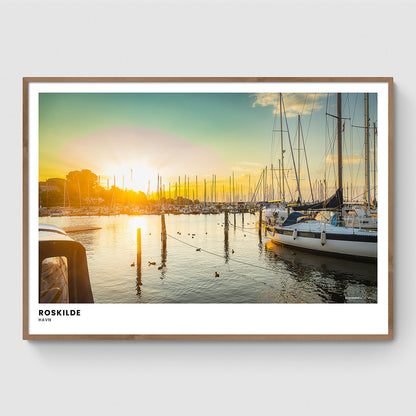 Sommeraften på Roskilde Havn